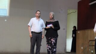 Cérémonie de clôture de l’année universitaire 2017/2018 organisée par le département de Génie civil 15 Ceremonie de fin d annee faculte genie civil 04 juillet 2018 picture 0015