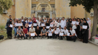 Cérémonie de clôture de l’année universitaire 2017/2018 organisée par le département de Génie civil 74 Ceremonie de fin d annee faculte genie civil 04 juillet 2018 picture 0074