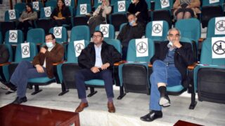 Ceremonie remerciement comite organisation visite du MESRS 2 fevrier 2021 Universite Bejaia 05