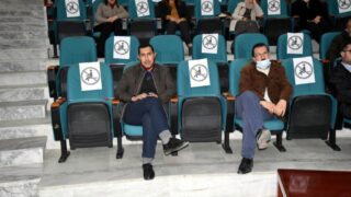 Ceremonie remerciement comite organisation visite du MESRS 2 fevrier 2021 Universite Bejaia 06