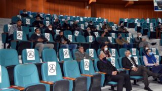 Ceremonie remerciement comite organisation visite du MESRS 2 fevrier 2021 Universite Bejaia 10