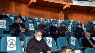 Ceremonie remerciement comite organisation visite du MESRS 2 fevrier 2021 Universite Bejaia 13