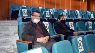 Ceremonie remerciement comite organisation visite du MESRS 2 fevrier 2021 Universite Bejaia 14