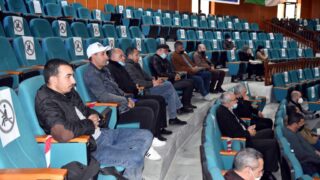 Ceremonie remerciement comite organisation visite du MESRS 2 fevrier 2021 Universite Bejaia 15