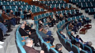 Ceremonie remerciement comite organisation visite du MESRS 2 fevrier 2021 Universite Bejaia 17