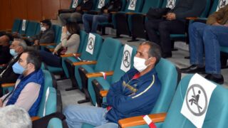 Ceremonie remerciement comite organisation visite du MESRS 2 fevrier 2021 Universite Bejaia 23