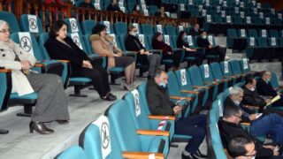 Ceremonie remerciement comite organisation visite du MESRS 2 fevrier 2021 Universite Bejaia 25