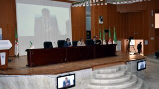 Ceremonie remerciement comite organisation visite du MESRS 2 fevrier 2021 Universite Bejaia 40