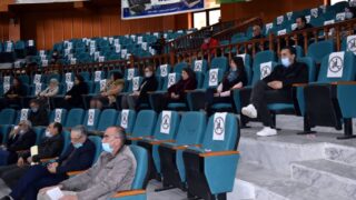 Ceremonie remerciement comite organisation visite du MESRS 2 fevrier 2021 Universite Bejaia 42