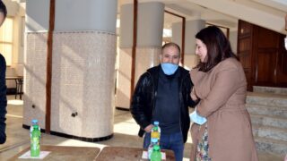 Ceremonie remerciement comite organisation visite du MESRS 2 fevrier 2021 Universite Bejaia 47