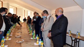 Ceremonie remerciement comite organisation visite du MESRS 2 fevrier 2021 Universite Bejaia 57