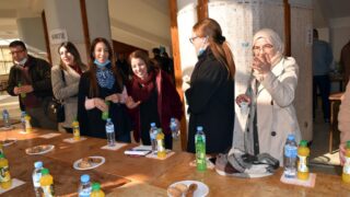 Ceremonie remerciement comite organisation visite du MESRS 2 fevrier 2021 Universite Bejaia 66