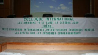 Colloque international sur la crise financière 1 Colloque international crise internationale ralentissement economique mondial 11 12 octobre 2009 01
