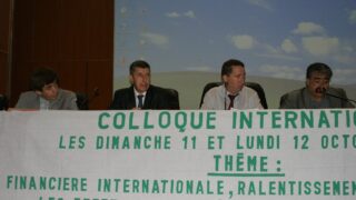 Colloque international sur la crise financière 24 Colloque international crise internationale ralentissement economique mondial 11 12 octobre 2009 25