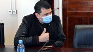 Installation du Professeur AOUDIA Sofiane, nouveau Doyen de la Faculté des Sciences Exactes 85 Installation Pr AOUDIA sofiane Doyen Faculte Sciences Exactes 11 fevrier 2021 Universite Bejaia 06