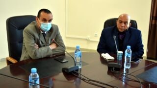 Installation du Professeur AOUDIA Sofiane, nouveau Doyen de la Faculté des Sciences Exactes 78 Installation Pr AOUDIA sofiane Doyen Faculte Sciences Exactes 11 fevrier 2021 Universite Bejaia 13