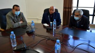 Installation du Professeur AOUDIA Sofiane, nouveau Doyen de la Faculté des Sciences Exactes 74 Installation Pr AOUDIA sofiane Doyen Faculte Sciences Exactes 11 fevrier 2021 Universite Bejaia 17