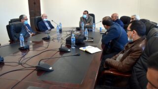 Installation du Professeur AOUDIA Sofiane, nouveau Doyen de la Faculté des Sciences Exactes 66 Installation Pr AOUDIA sofiane Doyen Faculte Sciences Exactes 11 fevrier 2021 Universite Bejaia 25
