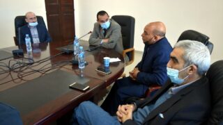 Installation du Professeur AOUDIA Sofiane, nouveau Doyen de la Faculté des Sciences Exactes 63 de gauche à droite: le Pr AOUDIA Sofiane, doyen de la faculté des sciences exactes de l'université Abderrahmane MIRA Bejaia, le Pr BOUDA Ahmed, recteur de l’université de Bejaia, Pr BOUKERROUI Abdelhamid, Ex doyen de la faculté des sciences exactes et le Pr Sadeddine Abdelhamid, vice recteur du développement, de la prospective et de l’orientation