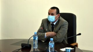 Installation du Professeur AOUDIA Sofiane, nouveau Doyen de la Faculté des Sciences Exactes 53 Pr BOUDA Ahmed, recteur de l’université Abderrahmane MIRA Bejaia