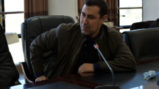 Installation du Professeur AOUDIA Sofiane, nouveau Doyen de la Faculté des Sciences Exactes 32 Pr MAHTOUT Sofiane, directeur du centre de calcul intensif à l'université de Bejaia