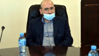 Installation du Professeur AOUDIA Sofiane, nouveau Doyen de la Faculté des Sciences Exactes 21 Pr AOUDIA Sofiane, nouveau doyen doyen de la faculté des sciences exactes