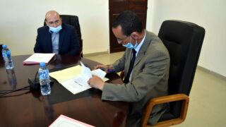 Installation du Professeur AOUDIA Sofiane, nouveau Doyen de la Faculté des Sciences Exactes 14 Installation Pr AOUDIA sofiane Doyen Faculte Sciences Exactes 11 fevrier 2021 Universite Bejaia 79