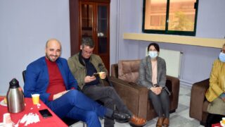 Visite representante CERVANTES Alger FLL Universite Bejaia 009