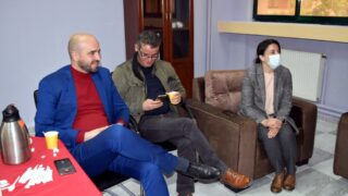 Visite representante CERVANTES Alger FLL Universite Bejaia 010