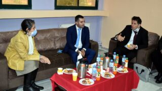 Visite representante CERVANTES Alger FLL Universite Bejaia 017