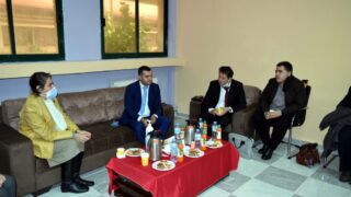 Visite representante CERVANTES Alger FLL Universite Bejaia 021