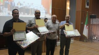 Cérémonie de remise des prix aux laureats de l'éducation nationale wilaya de Bejaia année 2018 52 ceremonie de remise des prix aux laureats education nationale 2018 54 1