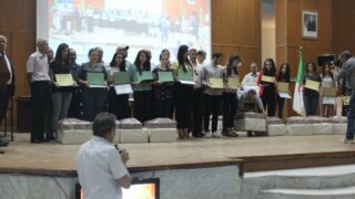 Cérémonie de remise des prix aux laureats de l'éducation nationale wilaya de Bejaia année 2018 95 ceremonie de remise des prix aux laureats education nationale 2018 97 1