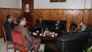 Ceremonie de signature de convention de partenariat de mobilite entre Universite Abderrahmane MIRA Bejaia et Universite–Guelma