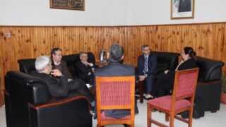 Ceremonie de signature de convention de partenariat de mobilite entre Universite Abderrahmane MIRA Bejaia et Universite–Guelma 02