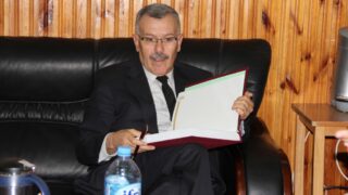 Ceremonie de signature de convention de partenariat de mobilite entre Universite Abderrahmane MIRA Bejaia et Universite–Guelma 06