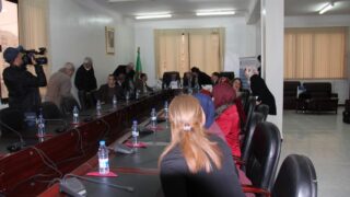 Ceremonie de signature de convention de partenariat de mobilite entre Universite Abderrahmane MIRA Bejaia et Universite–Guelma 09