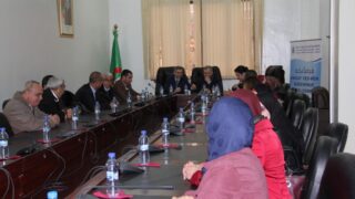 Ceremonie de signature de convention de partenariat de mobilite entre Universite Abderrahmane MIRA Bejaia et Universite–Guelma 10