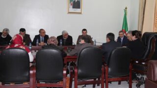 Ceremonie de signature de convention de partenariat de mobilite entre Universite Abderrahmane MIRA Bejaia et Universite–Guelma 13