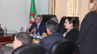 Ceremonie de signature de convention de partenariat de mobilite entre Universite Abderrahmane MIRA Bejaia et Universite–Guelma 19