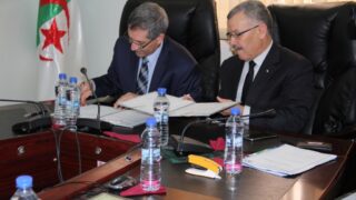 Ceremonie de signature de convention de partenariat de mobilite entre Universite Abderrahmane MIRA Bejaia et Universite–Guelma 28