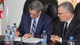 Ceremonie de signature de convention de partenariat de mobilite entre Universite Abderrahmane MIRA Bejaia et Universite–Guelma 34