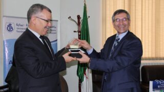 Ceremonie de signature de convention de partenariat de mobilite entre Universite Abderrahmane MIRA Bejaia et Universite–Guelma 36