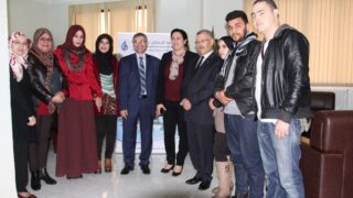 Ceremonie de signature de convention de partenariat de mobilite entre Universite Abderrahmane MIRA Bejaia et Universite–Guelma 37