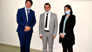 Installation du Dr BELHOUCINE Mounia en qualite de vice recteur charge des relations exterieures universite Bejaia 11 03 2021 17
