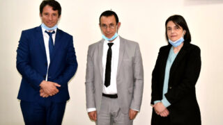 Installation du Dr BELHOUCINE Mounia en qualite de vice recteur charge des relations exterieures universite Bejaia 11 03 2021 21