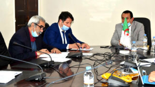 Installation du Dr BELHOUCINE Mounia en qualite de vice recteur charge des relations exterieures universite Bejaia 11 03 2021 5