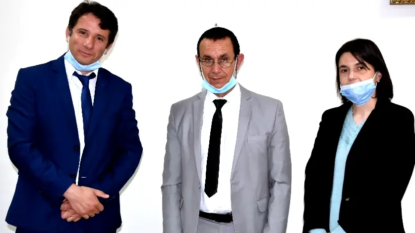 Home 3 Installation du Dr. BELHOUCINE Mounia en qualité de vice-recteur chargé des relations extérieures