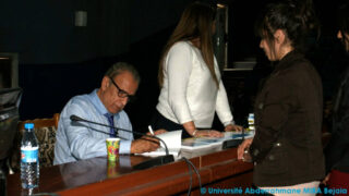 Photos prises lors de la conference animee par Mr Rachid AMOUKRANE le 26 octobre 2015 051