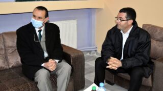 Visite ambassadeur Espagne Fernando Moran Calvo Sotelo universite Bejaia FLL 23 Mars 2021 06